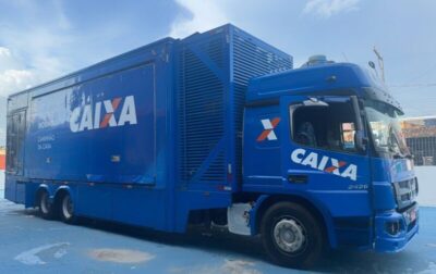 Caminhão Caixa chega a Bacabal para reforçar o atendimento no município