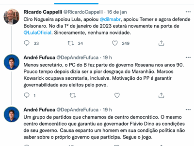 André Fufuca enquadra Ricardo Cappelli, secretário de comunicação do estado
