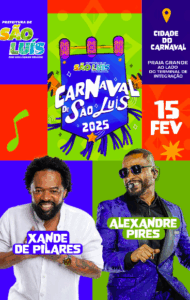 Braide anuncia Xande de Pilares e Alexandre Pires no Carnaval