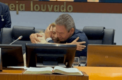 Emoção toma conta do discurso de despedida de Rafael da ALEMA