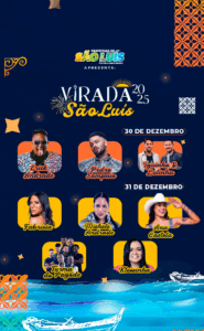 Tudo pronto para os dois dias de shows na Virada São Luís 2025