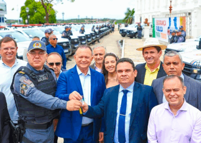 Brandão entrega de 63 novas viaturas para a Polícia Militar