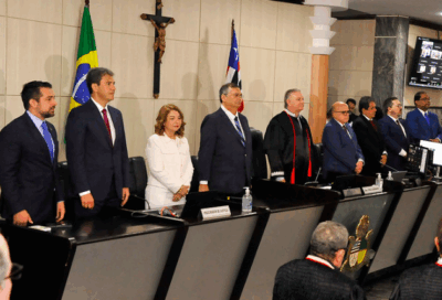 Abertura do Ano Judiciário de 2025 tem Dino, Braide e Iracema