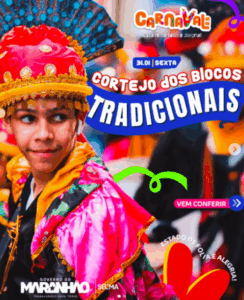 Cortejo de blocos tradicionais abre o Carnaval do Maranhão