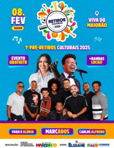 Paço do Lumiar recebe o 1º Pré-Retiros Culturais