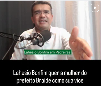 Lahesio a Braide: ‘Me dá tua esposa como vice’