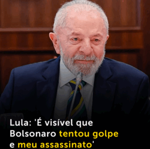 Bolsonaro rebate acusações de Lula