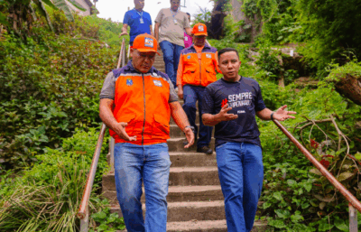 São Luís: Penha vistoria áreas afetadas pelas chuvas no Bequimão