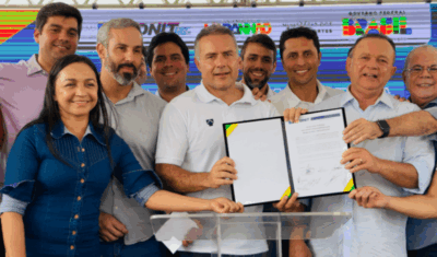 Eliziane acompanha assinatura de OS para recuperação de estradas no MA