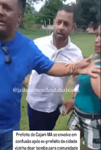 Cajari: prefeito barra instalação de bomba d’água doada por marido de deputada