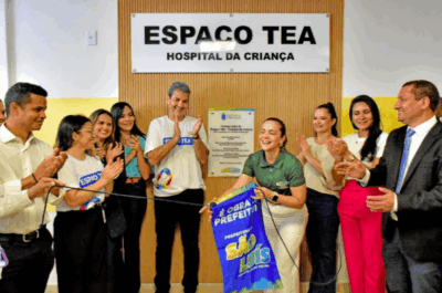 Braide entrega Espaço TEA no Hospital da Criança