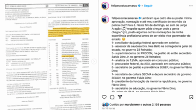 Felipe Camarão pede respeito