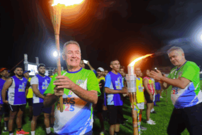 Prefeito Carrinho Cidreira abre os Jogos Escolares Vianenses