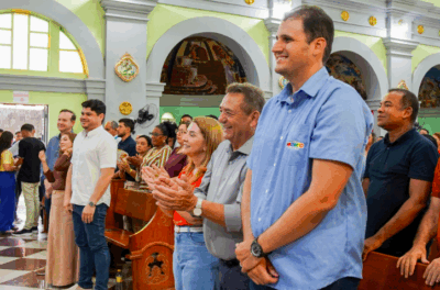 Orleans e Iracema prestigiam aniversário de Carutapera