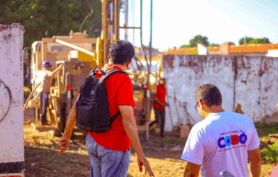 Bairro Codó Novo recebe novo poço na Gestão Chiquinho FC