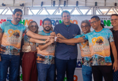 Os vários presentes para Cajapió no aniversário de 90 anos