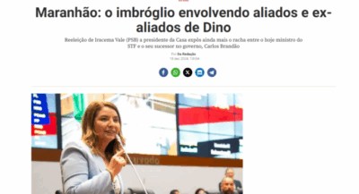 Revista Veja repercute polêmica em torno da eleição da Assembleia do MA