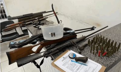 Ex-major do Exército é preso com arsenal em São Bento