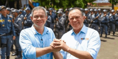 Brandão entrega viaturas para Polícia Militar em Timon