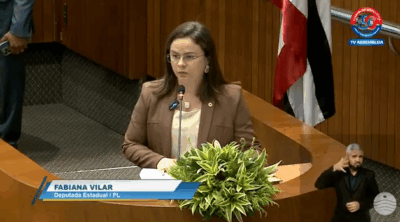 Deputada Fabiana Vilar cobra perda de mandato de Hemetério Weba