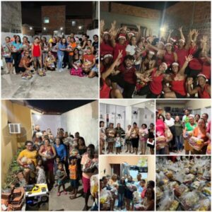 Projeto Cestas do Amor: Vereadora Concita Pinto garantiu a ceia de centenas de famílias em várias comunidades de São Luís neste Natal