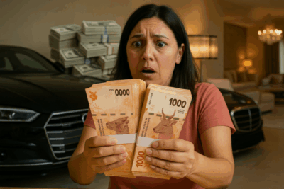 Mulher recebe de R$ 2,4 milhões por engano e gasta tudo em 1 dia: fez 66 transferências, comprou um carro e distribuiu dinheiro para a família