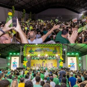Colinas vive noite histórica com oficialização de candidaturas de Renato Santos e Valberlene Lopes