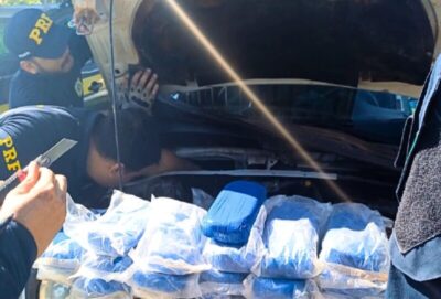 Polícia apreende 40 KG de crack em painel de carro em São Luís