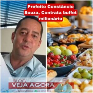 Absurdo em Cajari: Prefeitura vai gastar mais de R$ 1 milhão com buffet e quentinhas enquanto população enfrenta fome