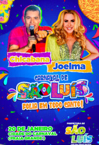 Braide confirma Joelma e anuncia Chicabana no Pré-Carnaval…
