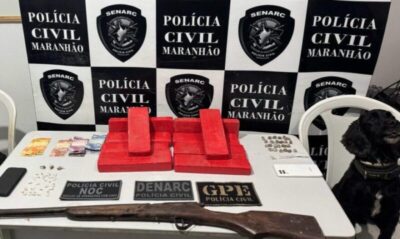 Polícia Civil prende três pessoas por tráfico de drogas em Timon