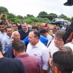 Tratorzão recepciona governador e recebe obras