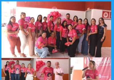 Campanha Outubro Rosa encerrada em São Domingos do Maranhão
