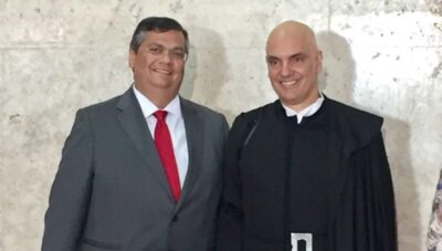 Dino repete brincadeira sobre Moraes viajar para Nova Iorque no Maranhão