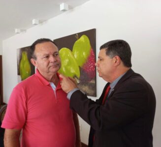 Delegado Dicival Gonçalves, Coordenador do Pacto Pela Paz é recebido pelo Governador Carlos Brandão