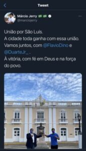 Imagem do dia: A união por São Luís