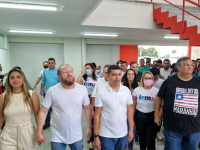 Othelino participa da entrega de obras em Santa Helena e Turilândia realizadas por sua indicação