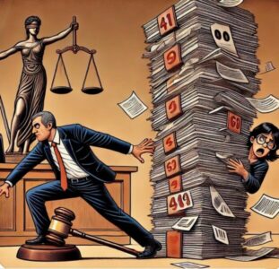Bancário tenta escapar de ação judicial com ajuda de affair no parquet