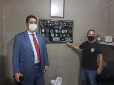 Jefferson Portela e SENARC inauguram Canil dos Cães Policiais para pontencializar as ações no combate de intorpecentes