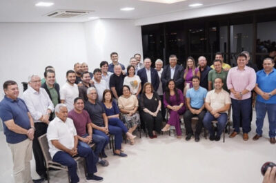 Othelino Neto reúne 22 deputados estaduais, 5 deputados federais e uma senadora para reafirmar apoio a Brandão e Dino