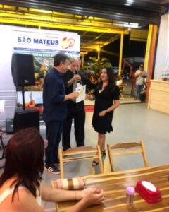 MILTINHO ARAGÃO PRESTIGIA LANÇAMENTO DE REVISTA EM COMEMORAÇÃO AOS 60 ANOS DE SÃO MATEUS-MA