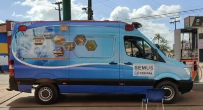 AMBULÂNCIA SUCATEADA DEIXADA PELO ANTIGO GOVERNO, VOLTA À SERVIR A POPULAÇÃO NA GESTÃO FERNANDO CUBA