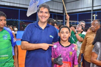 Prefeito Eduardo Braide entrega novos espaços de lazer e esporte no Coheb Sacavém