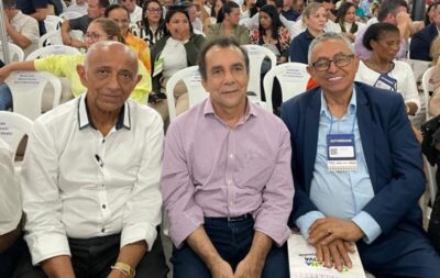 Prefeito Amílcar Rocha na Caravana Federativa com ministros e Carlos Brandão