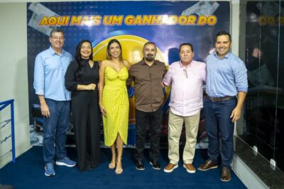 Vice-presidente da FAD, Antonio Dino, prestigia lançamento do Sorte Cap MA