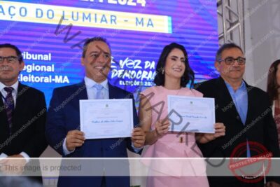 Fred Campos é diplomado prefeito de Paço do Lumiar