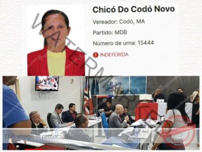 Veja como votaram os vereadores em denúncia assinada pela ex-candidata a vereadora Chicó do Codó Novo contra Zé Francisco