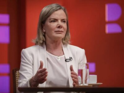 Gleisi Hoffmann detona Gusttavo Lima: ‘Mente para impulsionar candidatura’