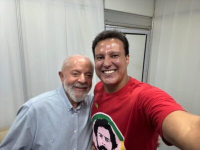 Felipe otimista com o governo Lula após participar de encontro que comemorou os 45 anos do PT