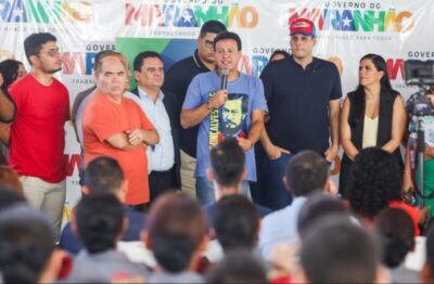 “Governo unido”, destaca Rubão sobre palanque com Camarão e Orleans